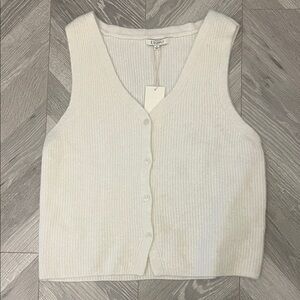 Z Supply Bryce Cream Button-Up Sweater